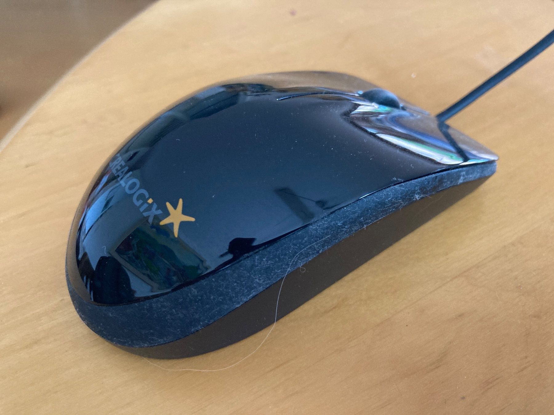 Crealogix Souris: CREALOGIX CLX.ScanMouse Computermaus schwarz – D'occasion à Wettswil par jsei