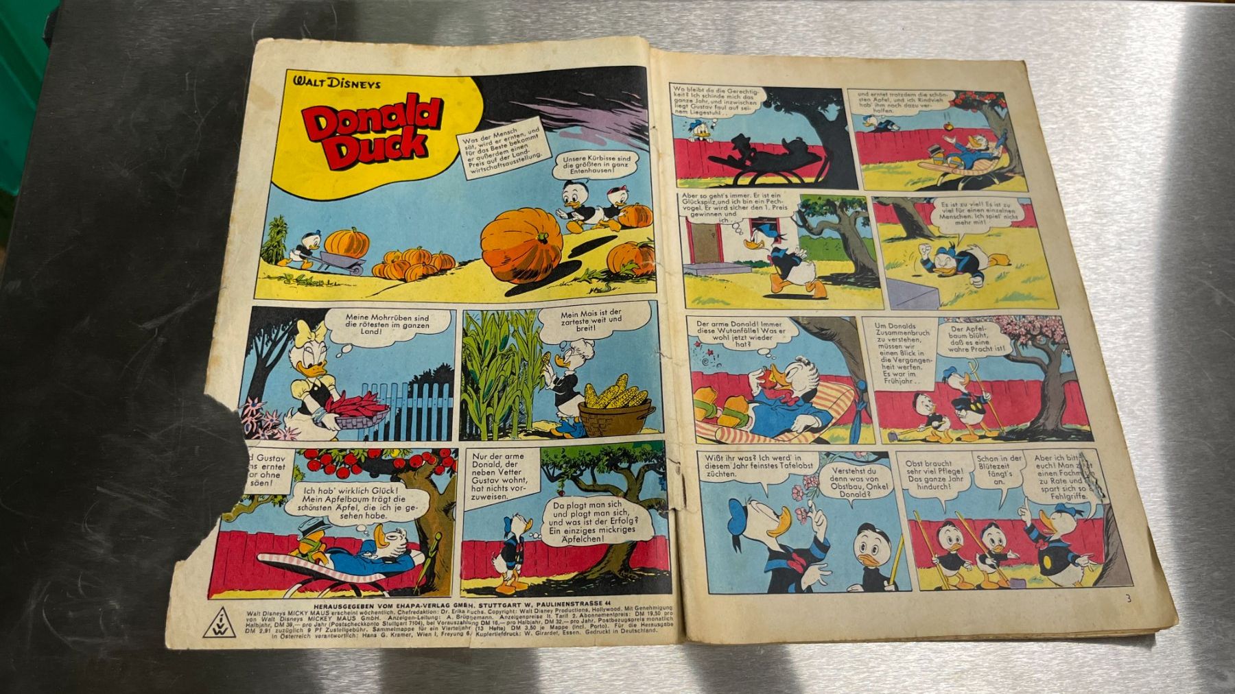 Comics: Micky Maus Heft Nr. 35, 6. September 1958 – Gebraucht aus Bern von daskannweg 2