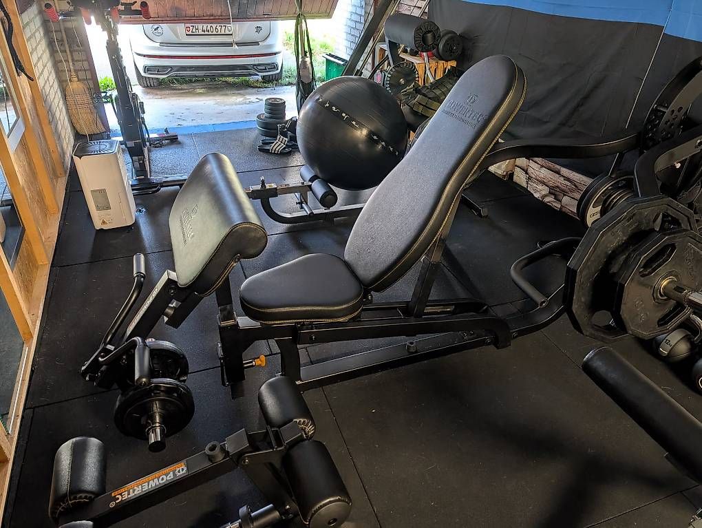 Hometrainer: Powertec Multipress inkl. Zusatz – Nuovo e nell'imballaggio originale da Windlach venduto da Tangler89 4