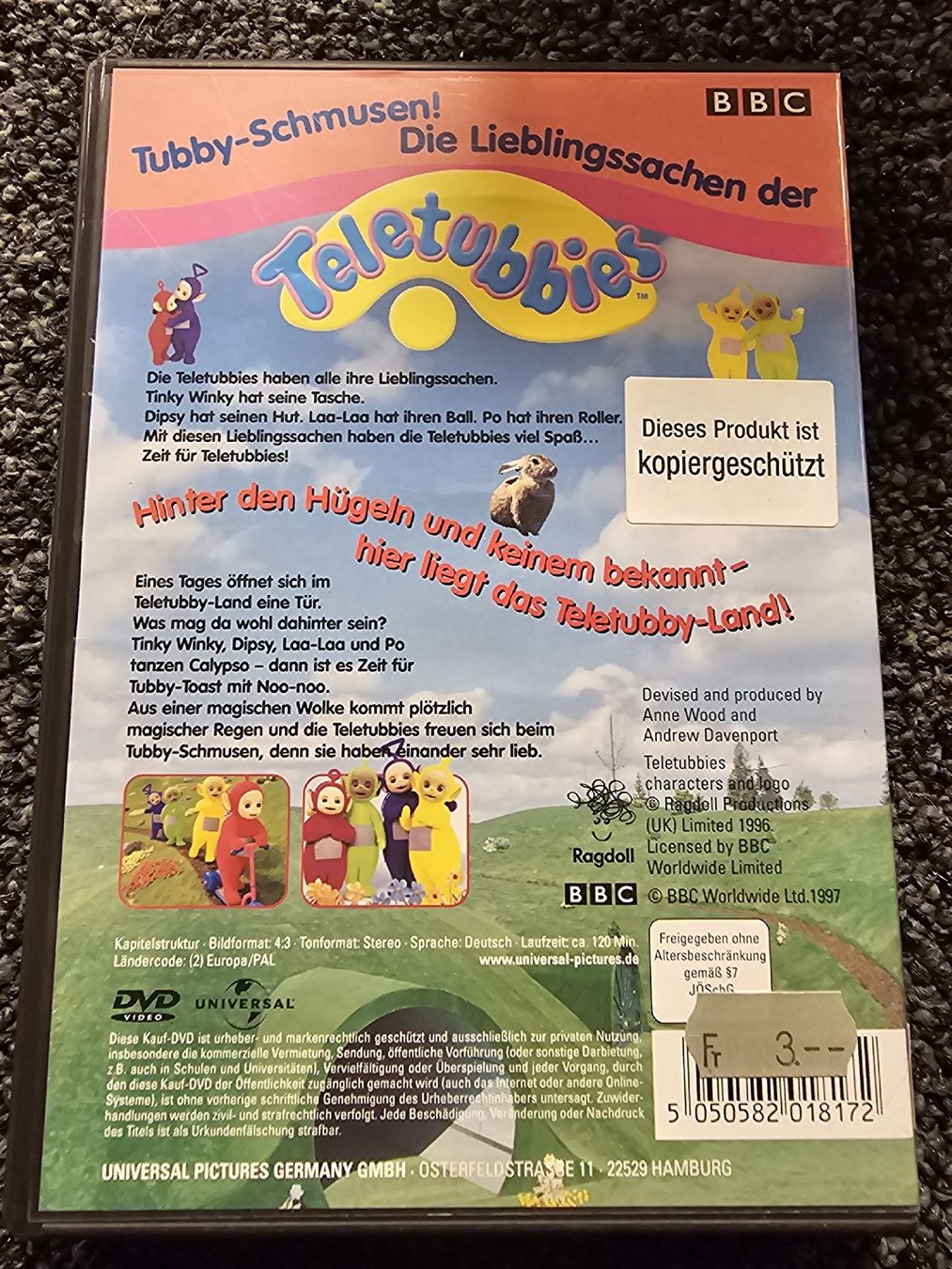 Tutti i DVDs: Teletubbies DVD (17100) – Usato da Ruswil venduto da jan_bxl5 1