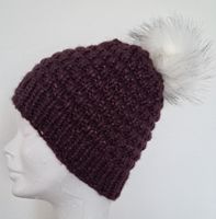 Handgestrickte Mütze_34