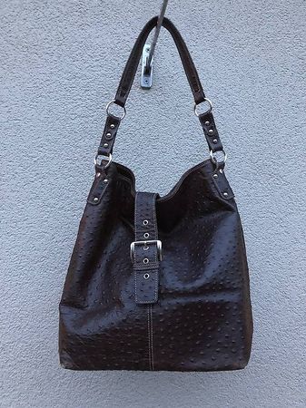 Bellissima Creation Handtasche braun Tasche Echt Leder