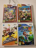Wii Spiele - Mario Party, Galaxy, Sports Mix, Mehr Sprachig
