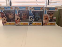 Funko Pop Disney Figuren Meg Phil Hades Zeus 
