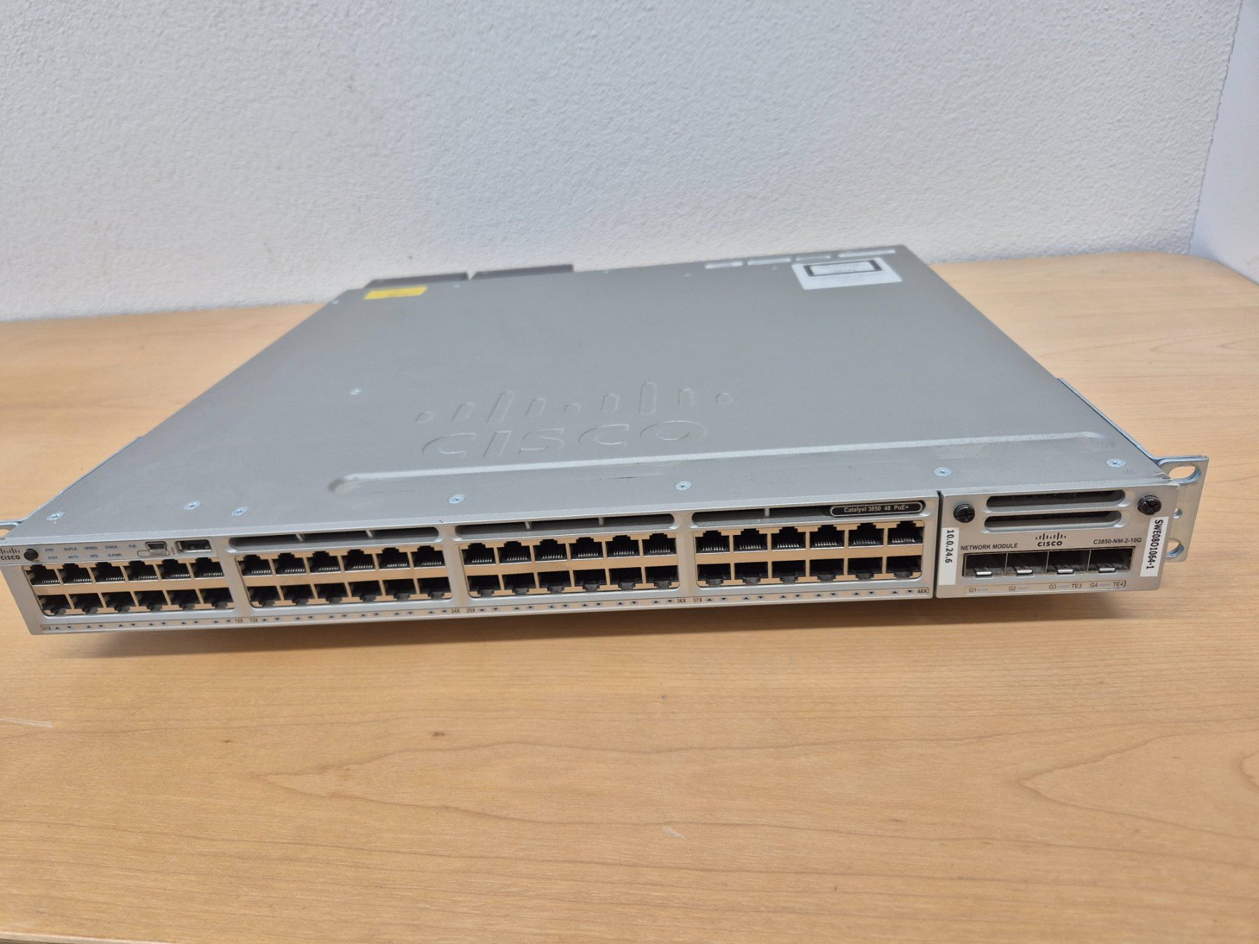 Server: Cisco Catalyst 8350 Inkl. Module C3850 -NM2-10G (Switch) – Gebraucht aus Elgg von computerbrocki 1