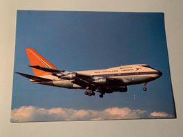 Postkarte (Ansichtskarte) Boeing 747SP-44