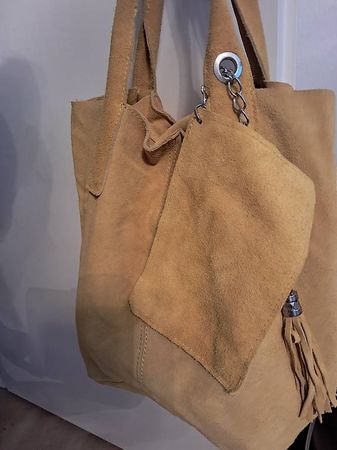 Wildledertasche 