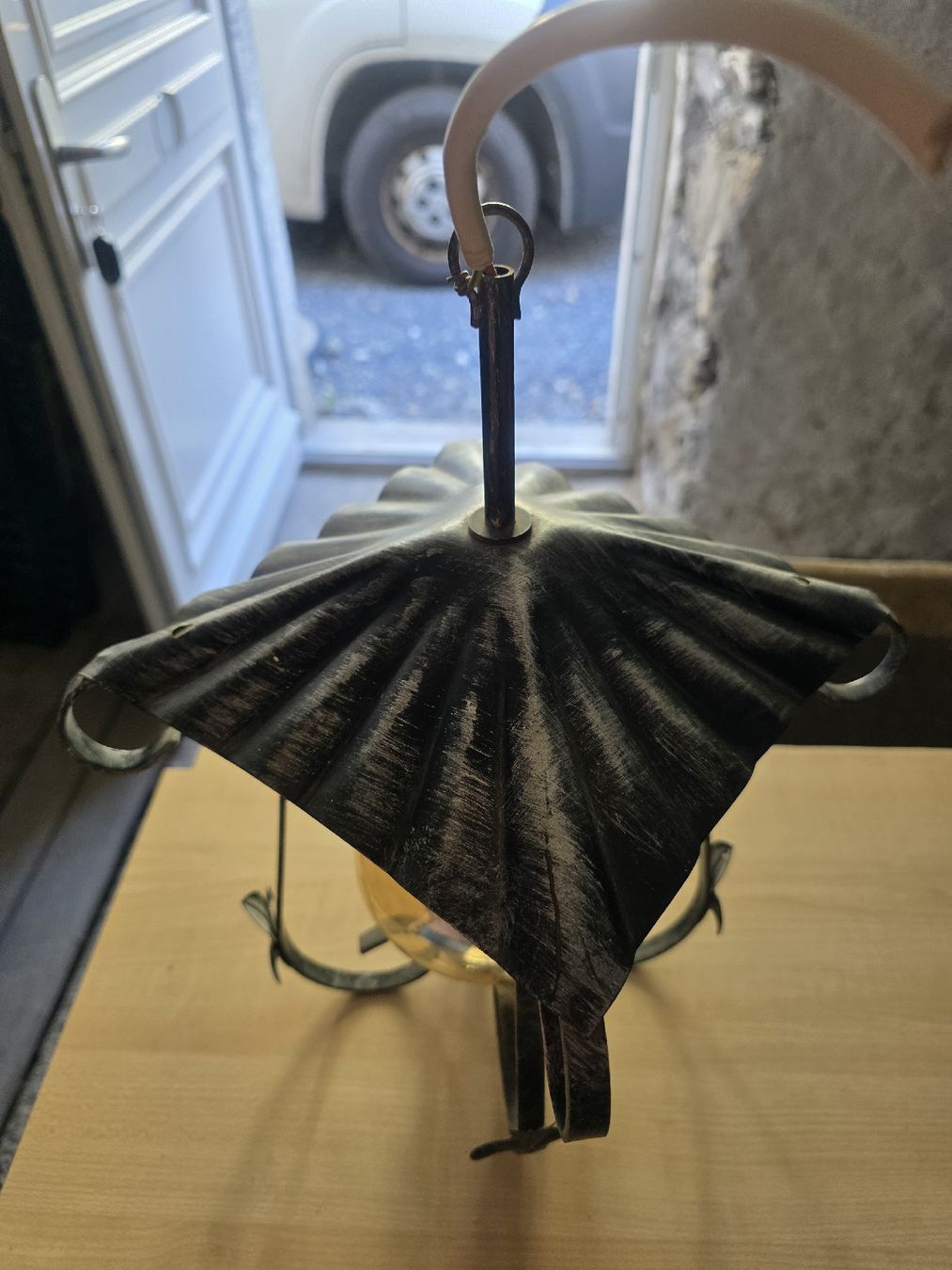 Lampade: Lampe suspendue vintage style rustique  – Usato da Collonges venduto da 2D_Collector 2