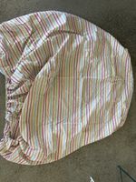 Joli drap-housse Esprit Home rayé multicolore, coton, été!