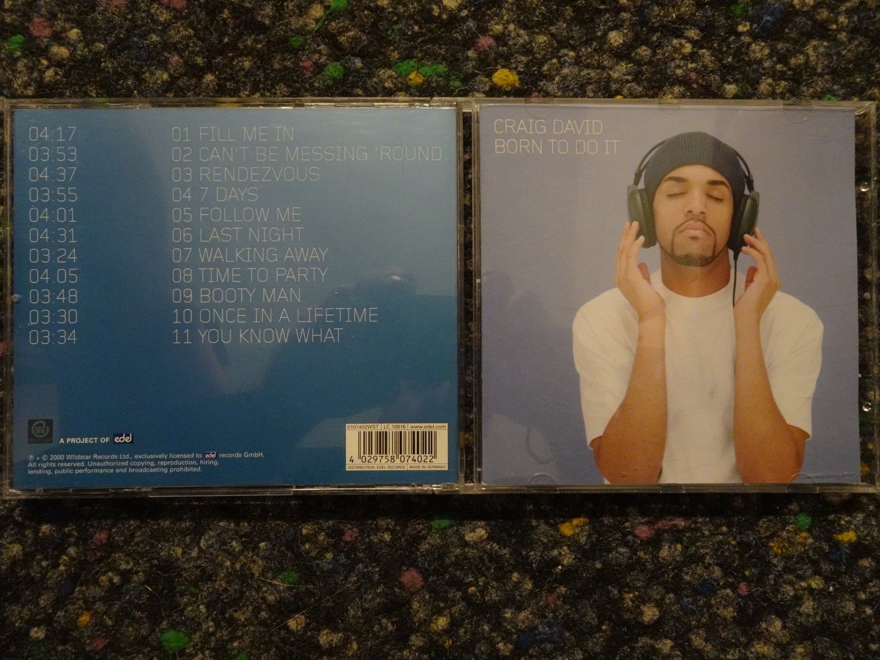 CD: CD : Craig David – Usato da Lotzwil venduto da Kiddis