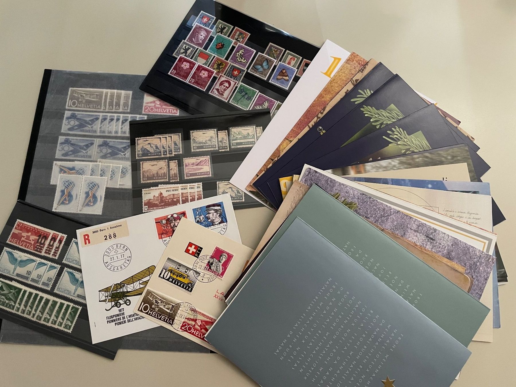 Alle Briefmarken: Schönes Lot Schweizer Briefmarken – Neu (gemäss Beschreibung) aus Aarau von Matros1