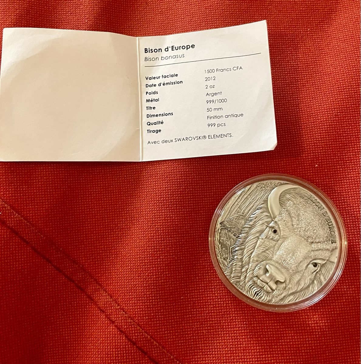 Tutti le monete: 2 OZ TOGO SILVER COIN 2012 – Nuovo e nell'imballaggio originale da Troinex venduto da SilverBullion