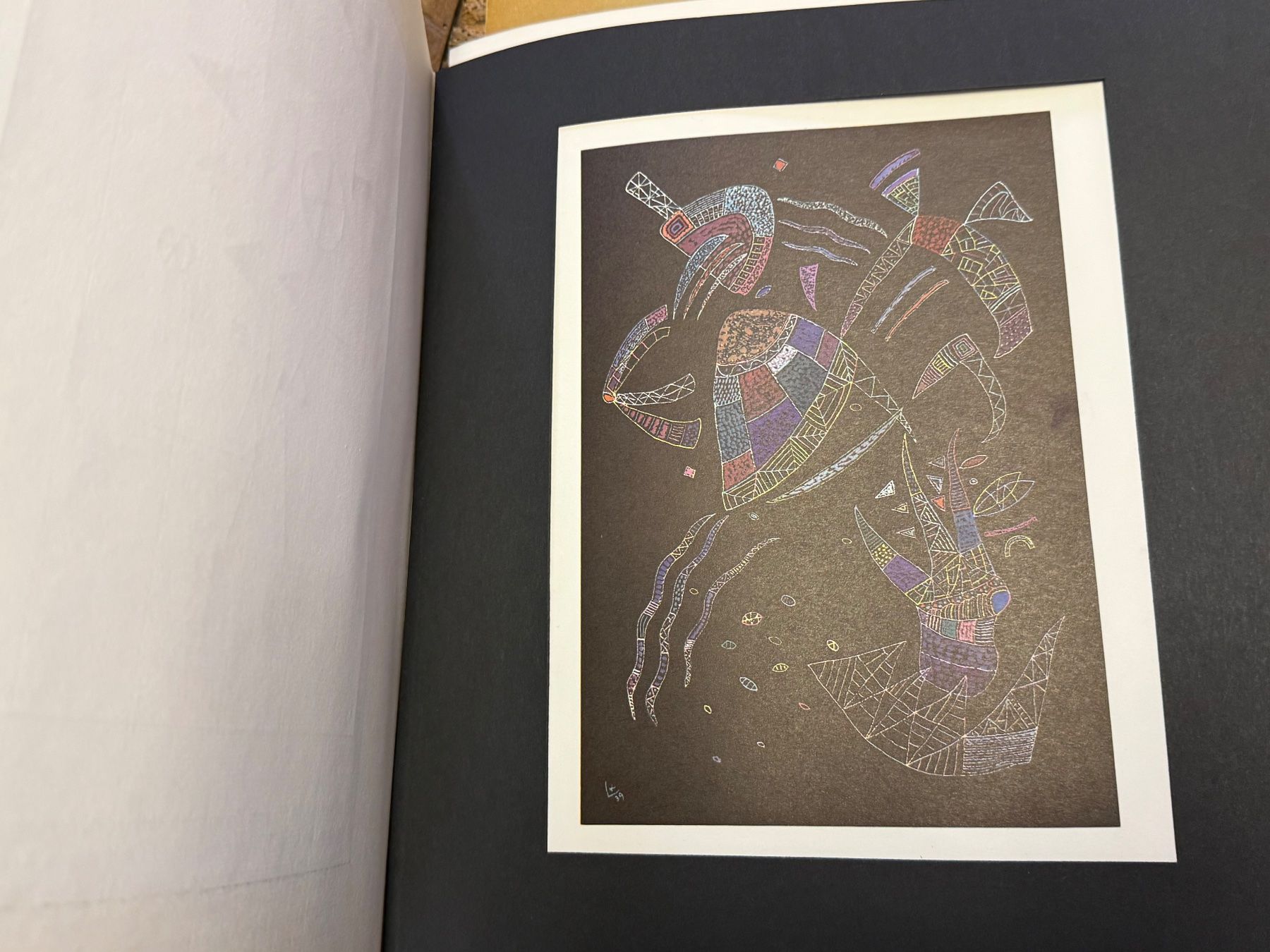 Libri: Wassily KANDINSKY Gegenklänge – Usato da Bern venduto da Jwpm66 3