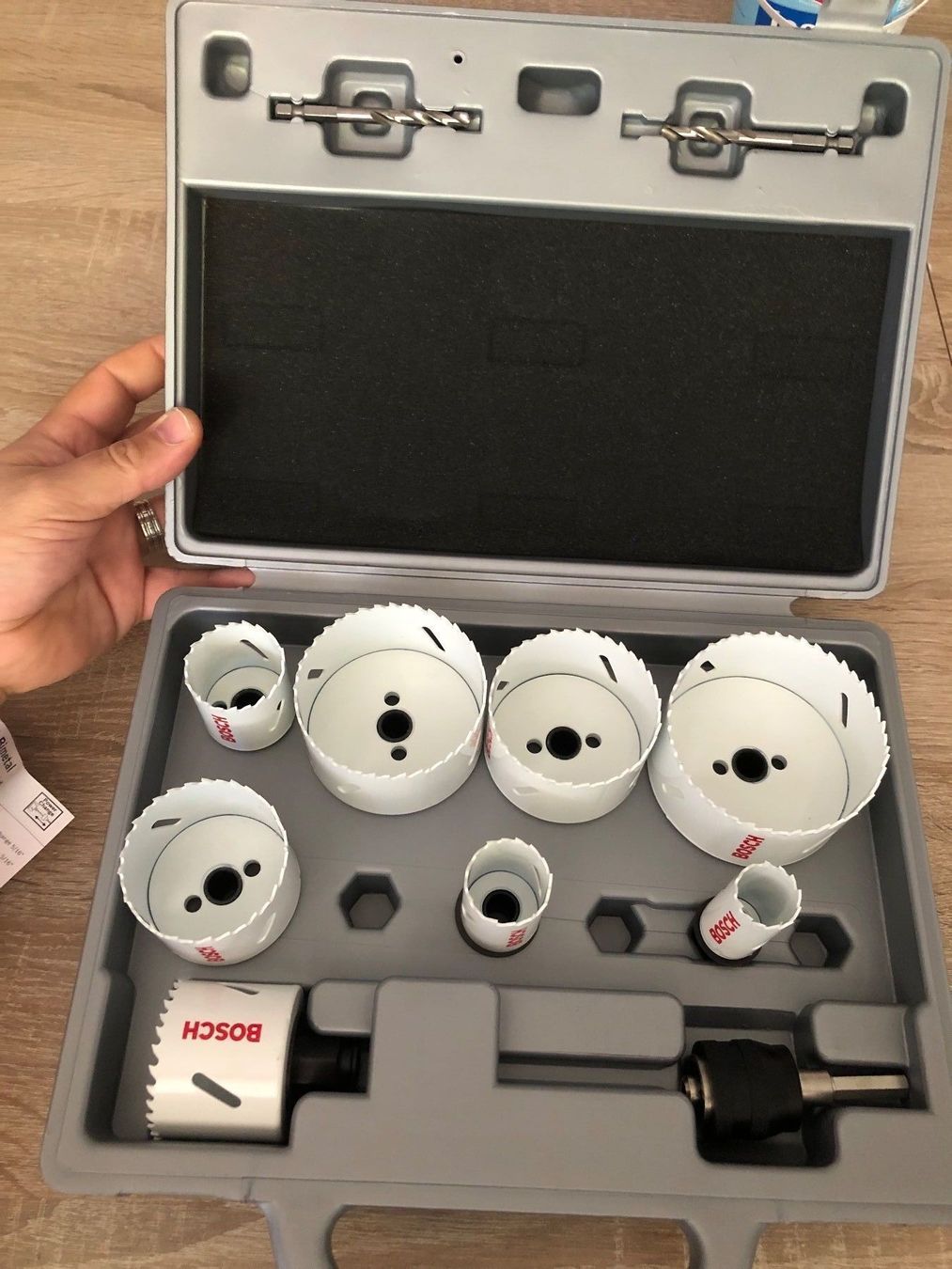 Bosch Tutti gli attrezzi: Bosch Lochsägen-Set Progressor Power Change 12teil Bimetall – Nuovo e nell'imballaggio originale da Zürich venduto da Alibaba1234 1