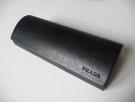 leeres Hart-Brillen-Etui   PRADA   NEU  Lederoptik schwarz