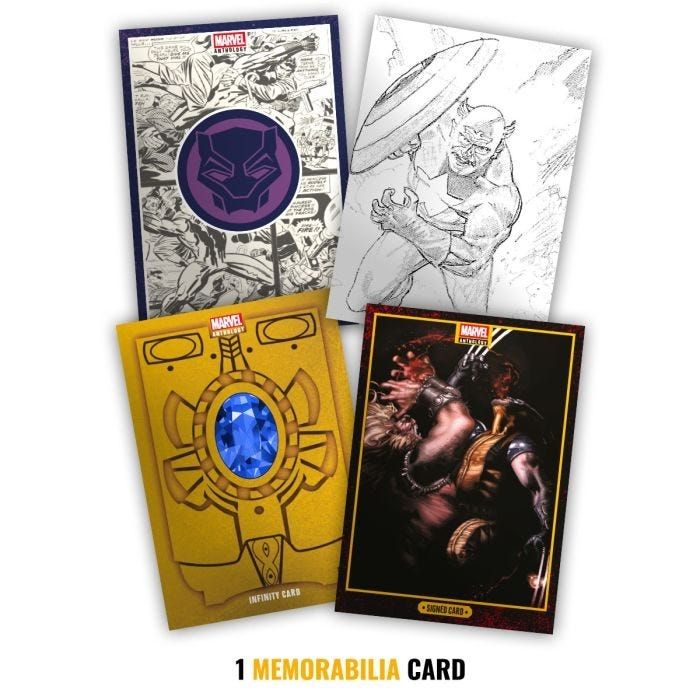 Marvel Carte collezionabili: Marvel Anthology Trading Card Treasure Box Limited Edition – Nuovo (secondo la descrizione) da Lauerz venduto da gp9_zt9k 7