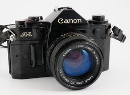 Canon A-1 mit FD 50mm f/1.4