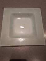 Glasschale / Glasplatte D'sign milchig