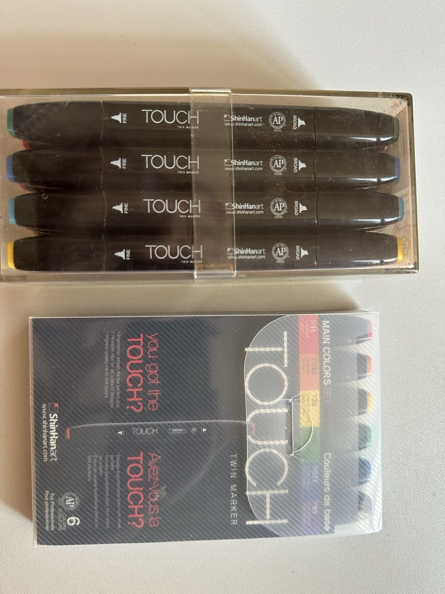 Penna & Evidenziatori: Original TOUCH Filzstifte – Usato da Seeberg venduto da len_9vys