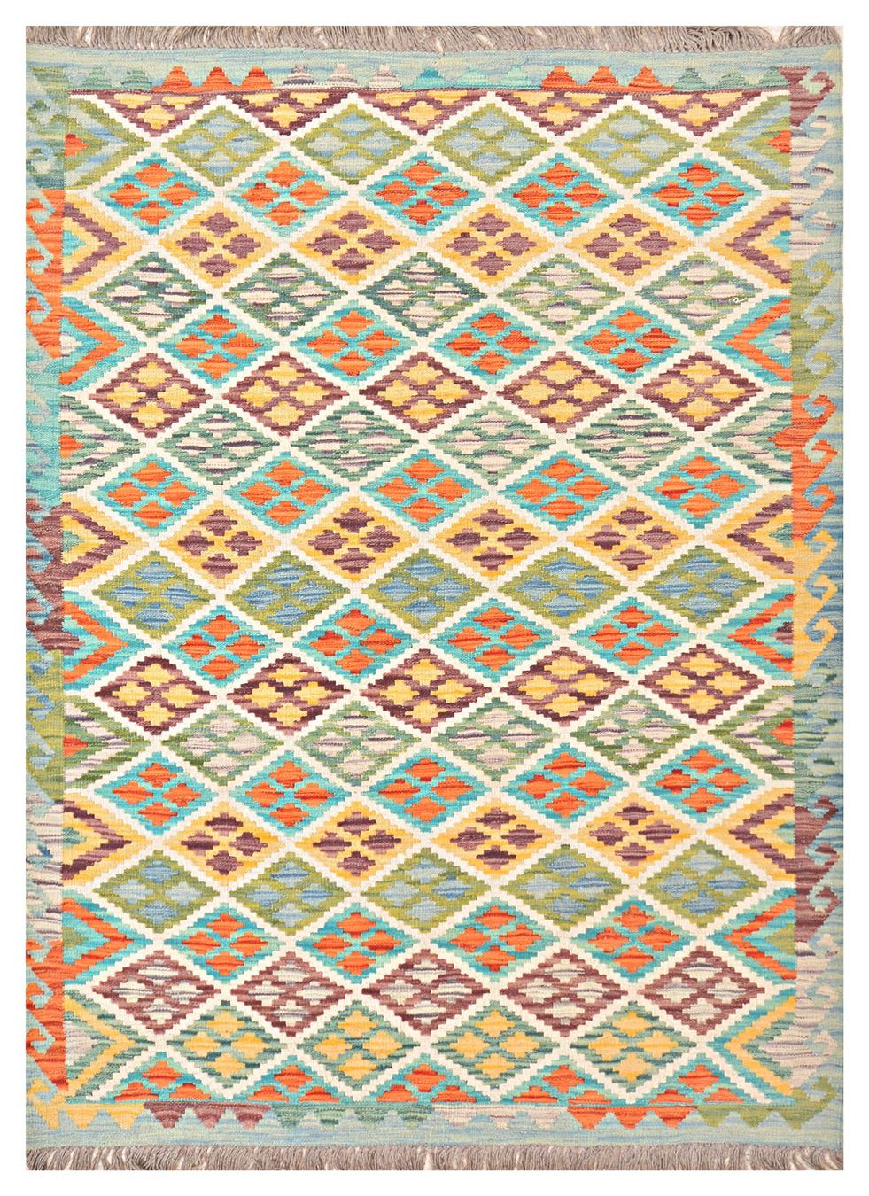 Kelim Tappeti: Oriente Kelim Teppich 157x196 Cm – Nuovo e nell'imballaggio originale da Lahore venduto da Fairways79 1
