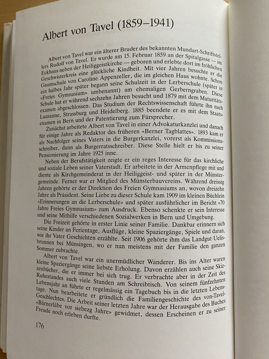 Libri: Bärnerläbe vor hundert Jahre - Albert von Tavel – Usato da Schwarzenburg venduto da Michellu 9