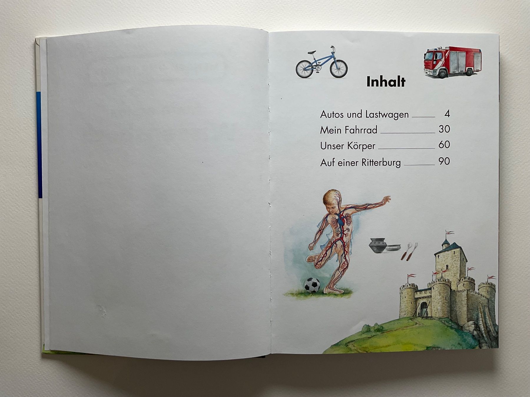 Libri: Wissensbuch "Mensch und Technik" für Kinder – Nuovo (secondo la descrizione) da Meggen venduto da BookRevivals 2