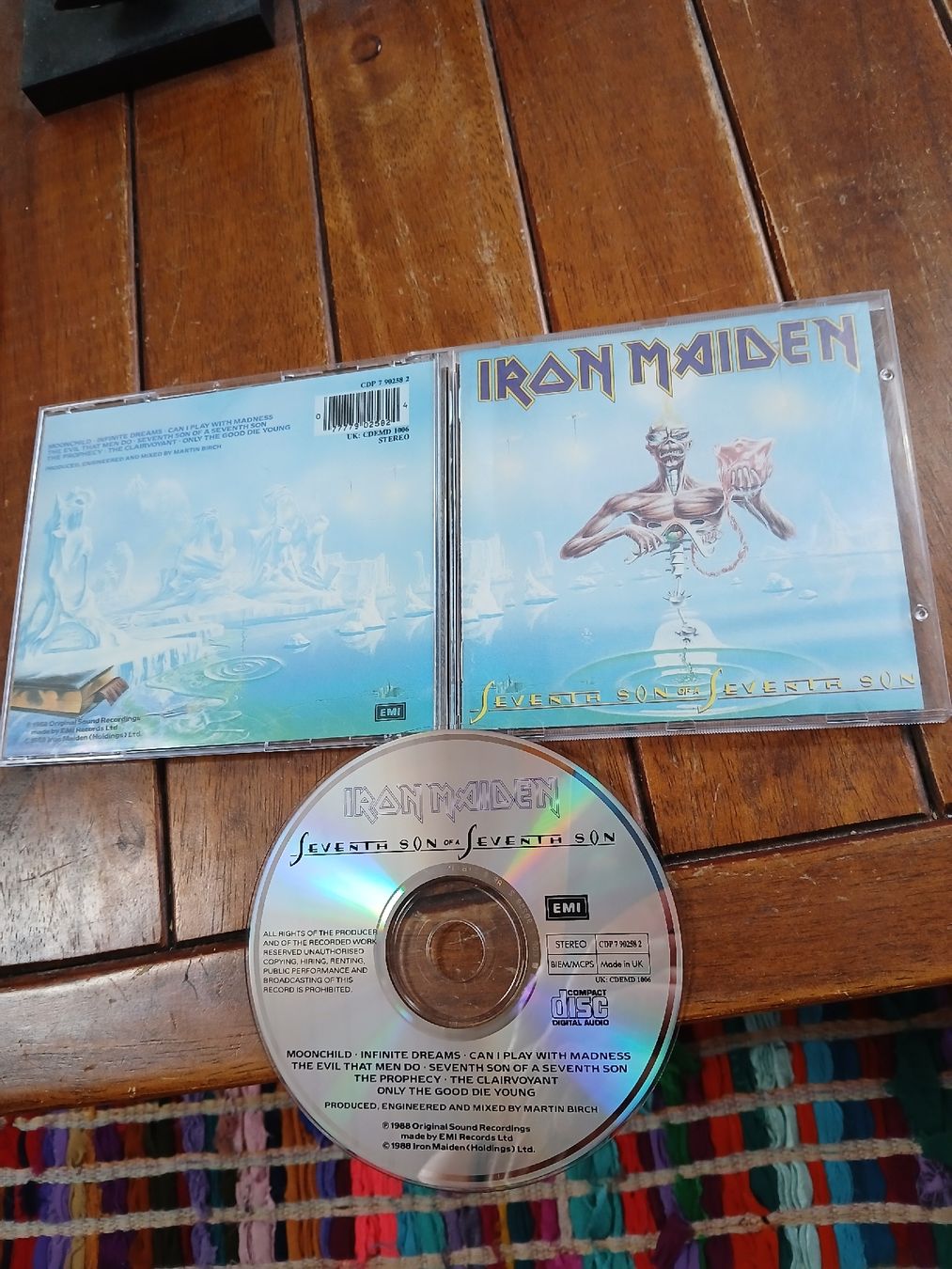 CD: iron maiden - seventh... – Usato da St-Cergue venduto da VeganWarrior