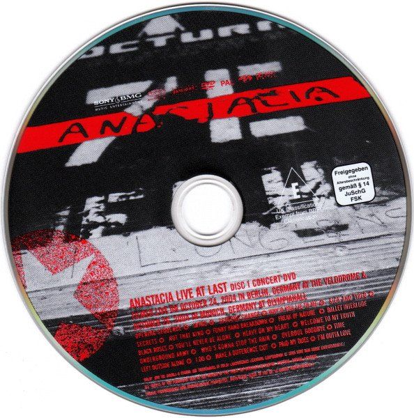 Tutti i DVDs: Anastacia – Live At Last – Usato da Brittnau venduto da Zibu 3