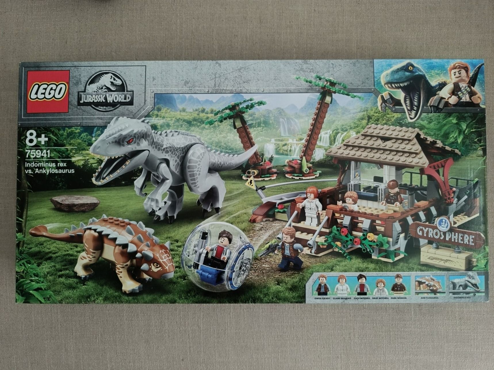 LEGO Indominus Rex Ankylosaurus 75941 NEU&OVP (Neuf avec