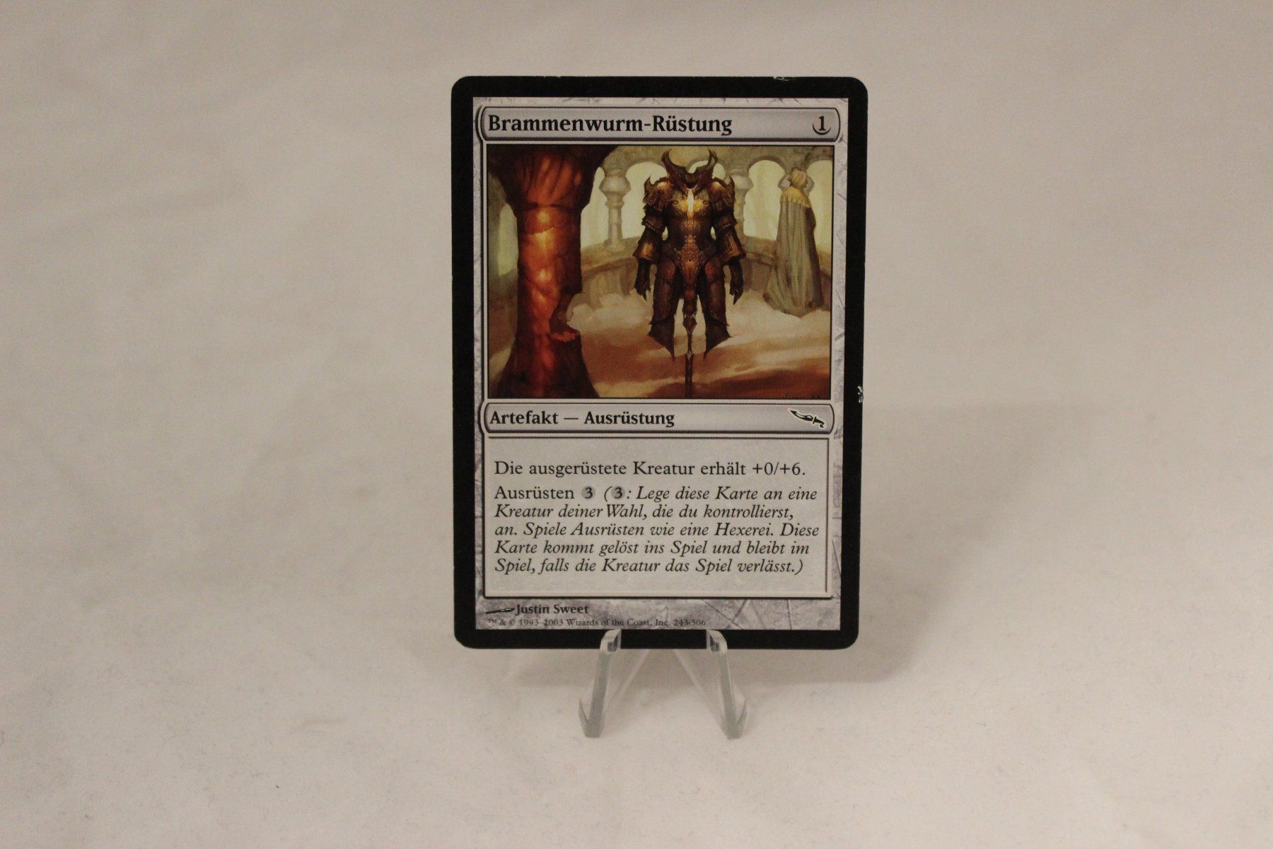 Magic The Gathering Carte collezionabili: Brammenwurm-Rüstung - Magic – Usato da Dulliken venduto da Sefty
