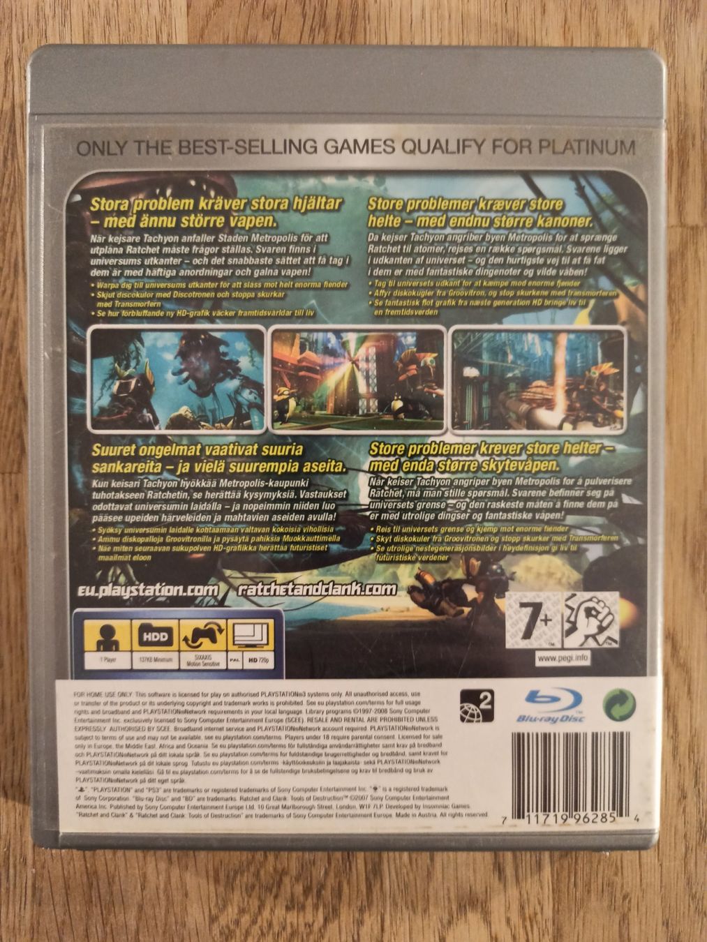 Spiele: Ratchet & Clank Tools of Destruction PS3 – Gebraucht aus Oberweningen von mar_87mx 1