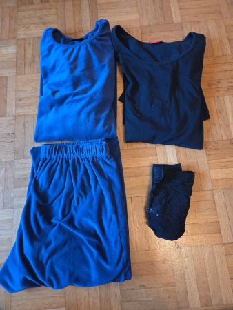 Pyjama, Kleid und Leggins Gr. 164