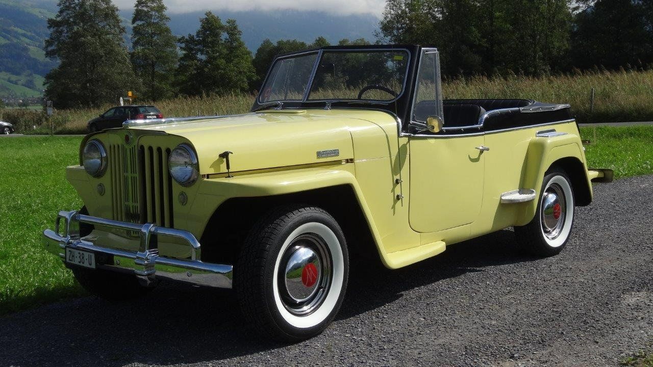 Jeep Automobili: Willys Jeepster  1948 – Usato da Au ZH venduto da Karussell