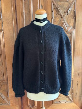 VINTGAE Mohair-Wolle Strickjacke  Gr. M /40 EU