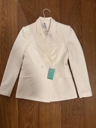 Coast Blazer in Weiss, Grösse 36 (UK 8), neu mit Etikett