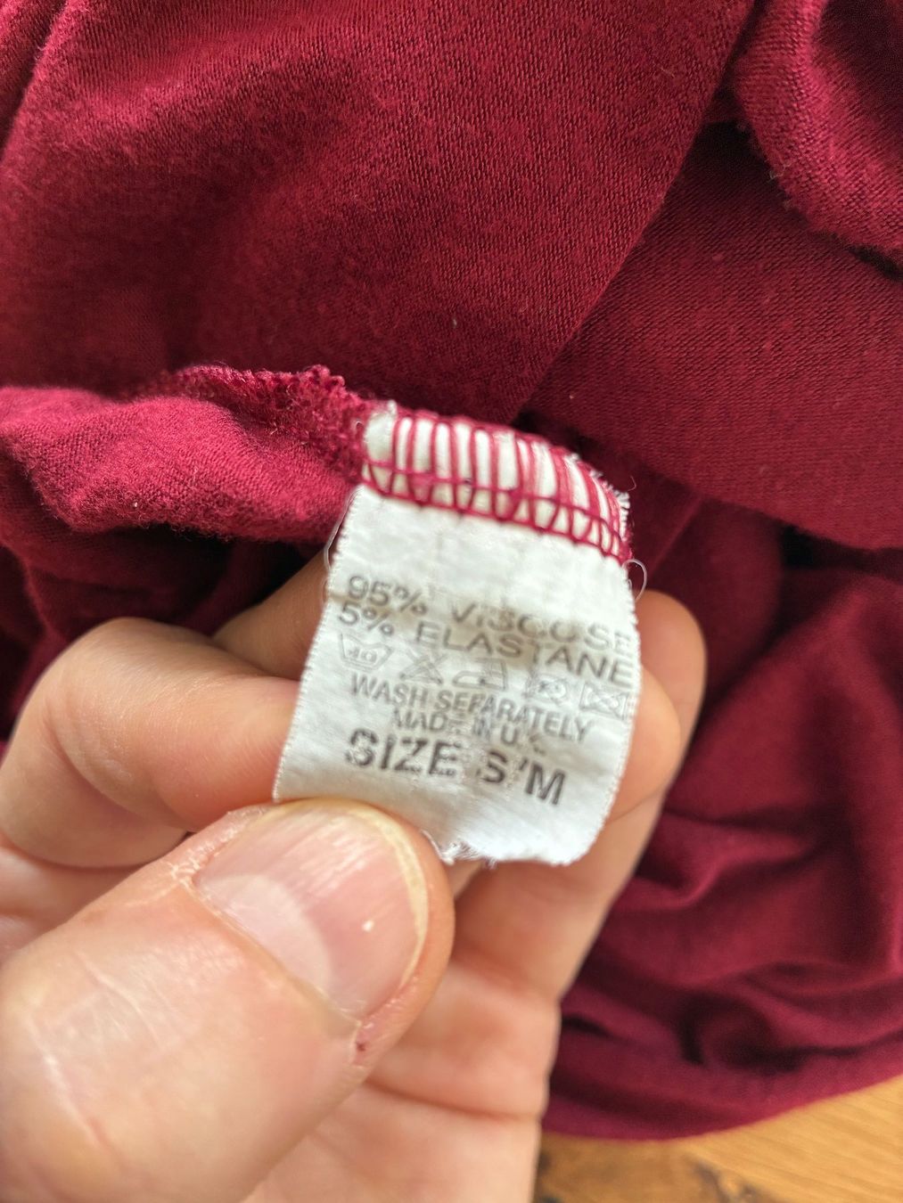 Vestiti: Langarmkleid Kirsche, Grösse S/M – Usato da Frick venduto da sandra037 5