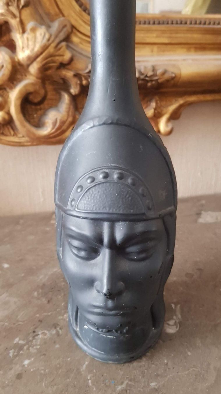 Bottiglie: Flasche Kopf antik – Usato da Mörschwil venduto da antiksalon 5