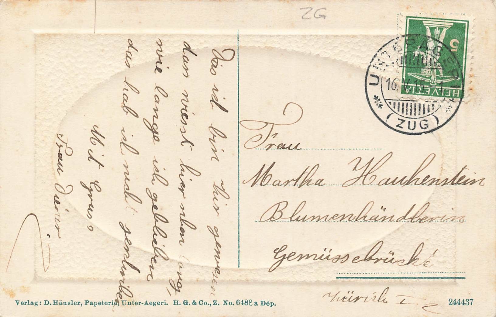 Cartes postales: Aegeri – D'occasion à Biasca par Blenio71 1