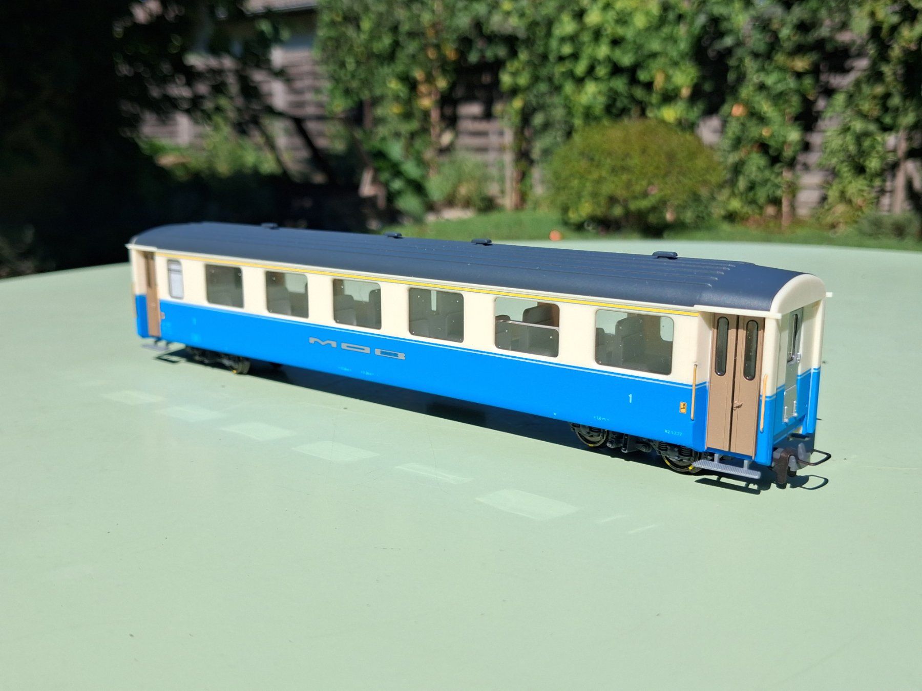 Bemo Modelleisenbahnen: Bemo H0m MOB A107 3292317 – Gebraucht aus Cheyres von Thiele 2