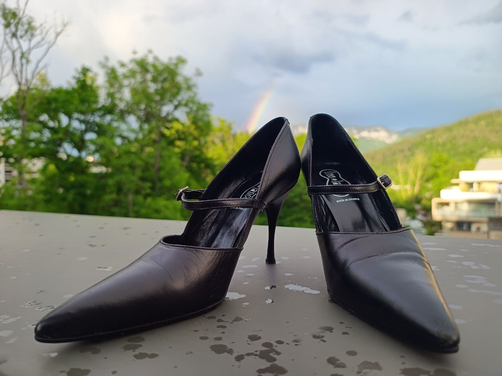 Scarpe da donna: Escarpins bouts pointus cuir noir Free Lance 36,5 – Usato da Genève venduto da Brachiopode