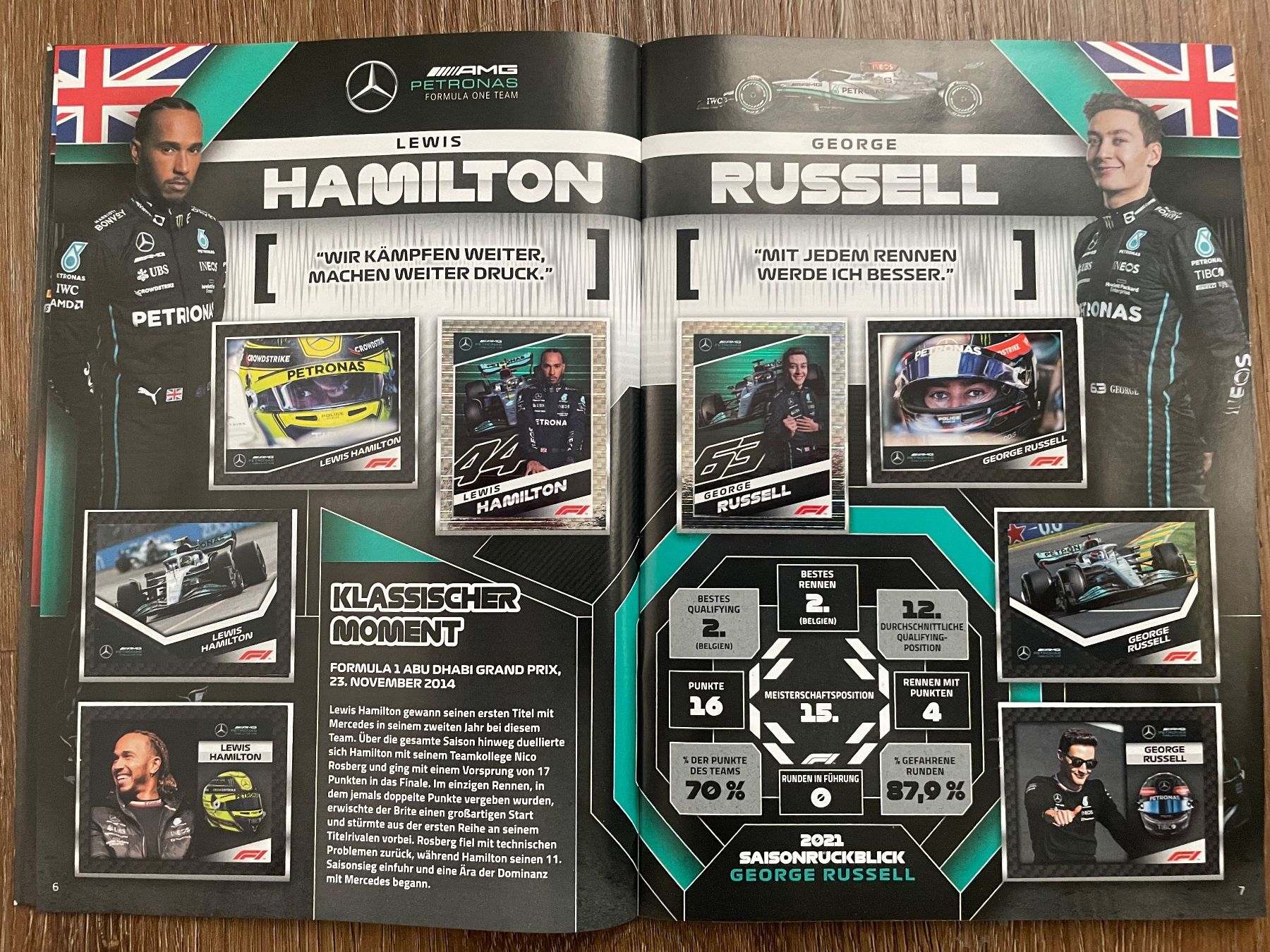 Topps Carte collezionabili: Formel 1 Saison 2022 Stickeralbum NEU – Nuovo e nell'imballaggio originale da Winterthur venduto da Nuri1 3
