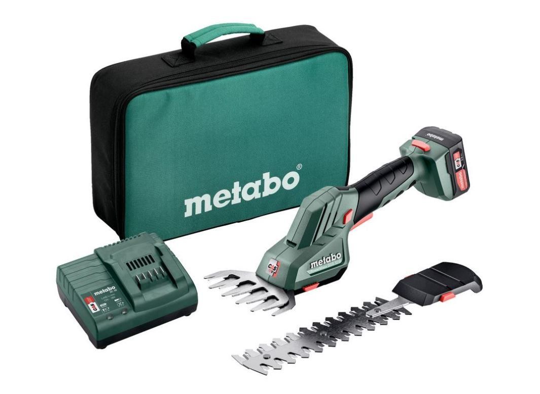 Metabo Tutti gli attrezzi: Metabo Akku Grasschere und Strauchschere Set PowerMaxx Kit – Nuovo e nell'imballaggio originale da Koppigen venduto da Bracher_Mail-House