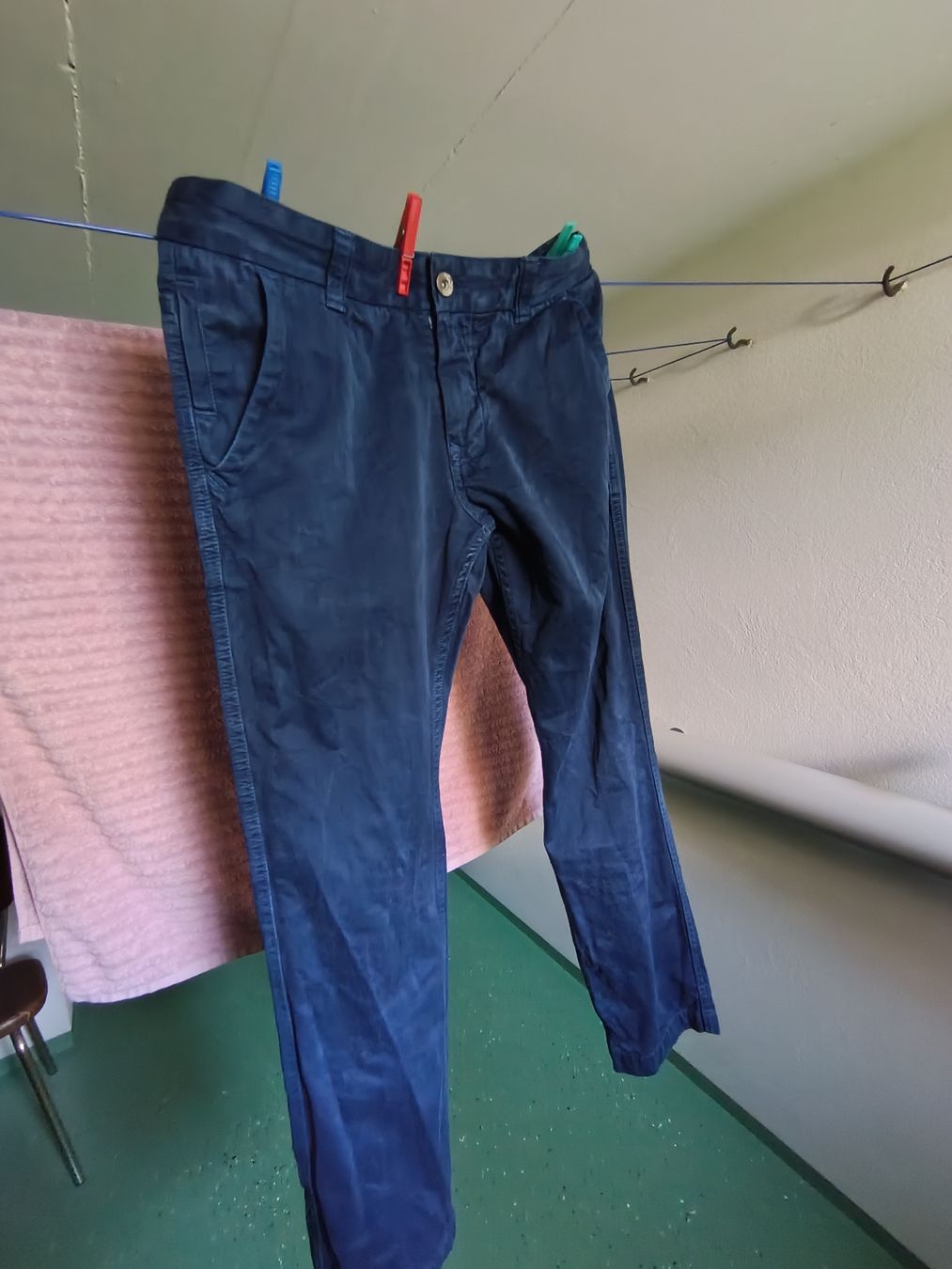 We Pantaloni: WE Hose Gr.32/32 blau – Usato da Bellach venduto da TORA4