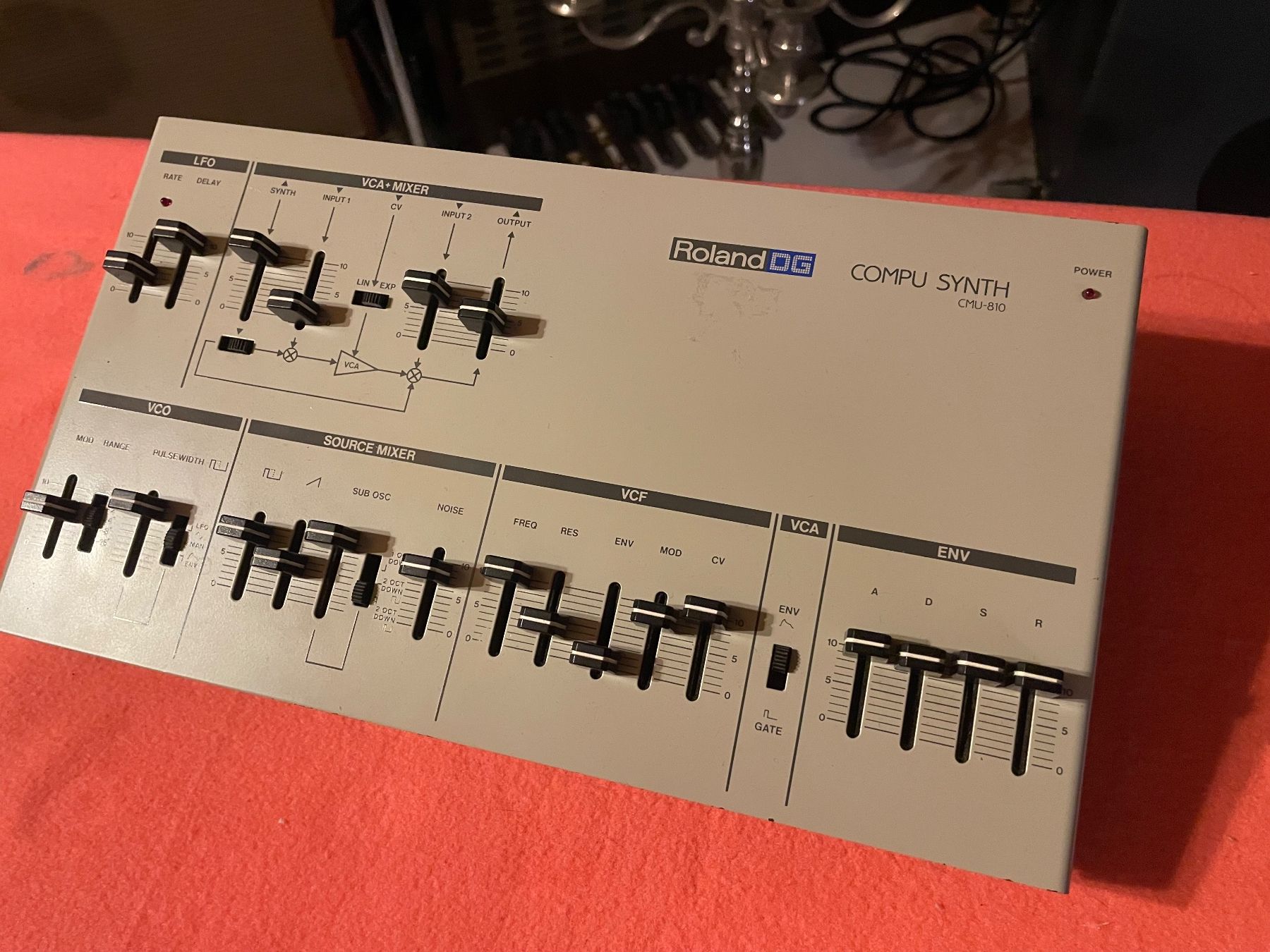 Roland Strumenti musicali: Roland DG CMU-810 Compu Synth Synthesizer – Usato da Embrach venduto da xenovolcano