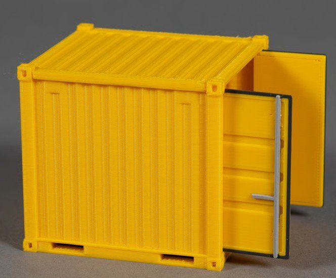 Kit di modellismo & Modellini statici: MSM 5703.01 Materialcontainer 10fuss gelb – Nuovo e nell'imballaggio originale da Dagmersellen venduto da FBM-Bacheli