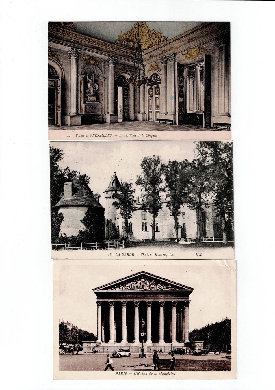 Cartes postales: Frankreich, 29 Ansichtskarten, 1904 bis 1937 – D'occasion à Hinteregg par McCharly01 3