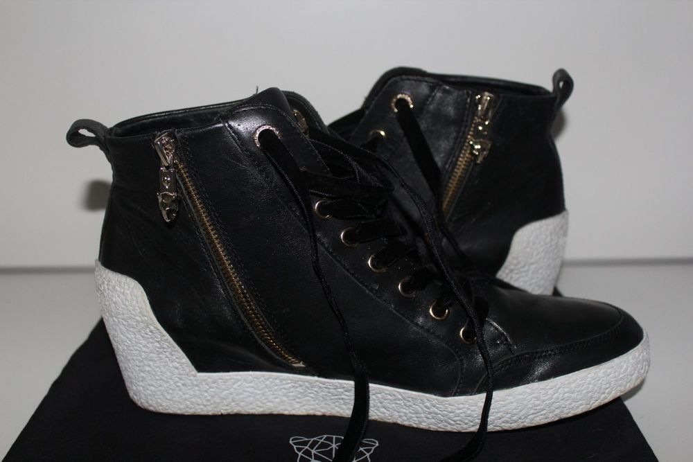 Marc Cain Scarpe da donna: Marc Cain Ledersneakers mit Strass - Gr. 41 – Usato da Zürich venduto da JOD213 5