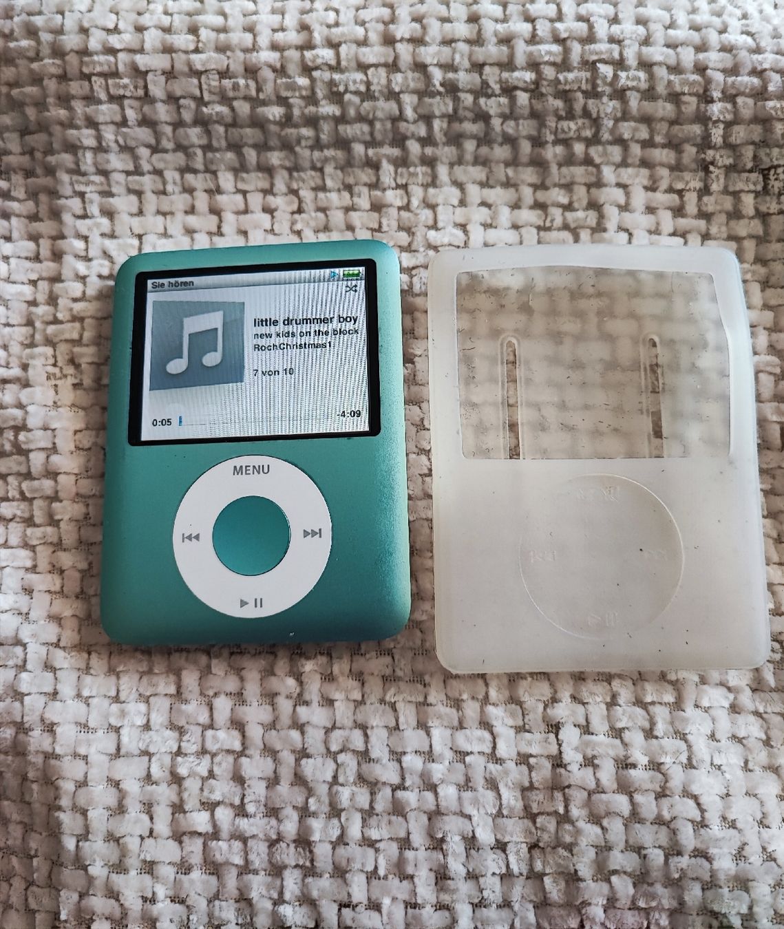 Apple Tragbarer Mediaplayer: iPod Nano 3 8GB Türkis Blau – Gebraucht aus Zollikofen von zar_j67f