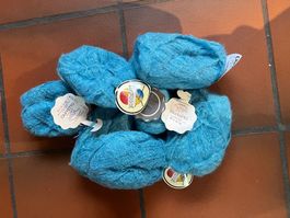 350 g Wolle (21% Mohair, 21% Polyamidfaser, 58% Acrylfaser)