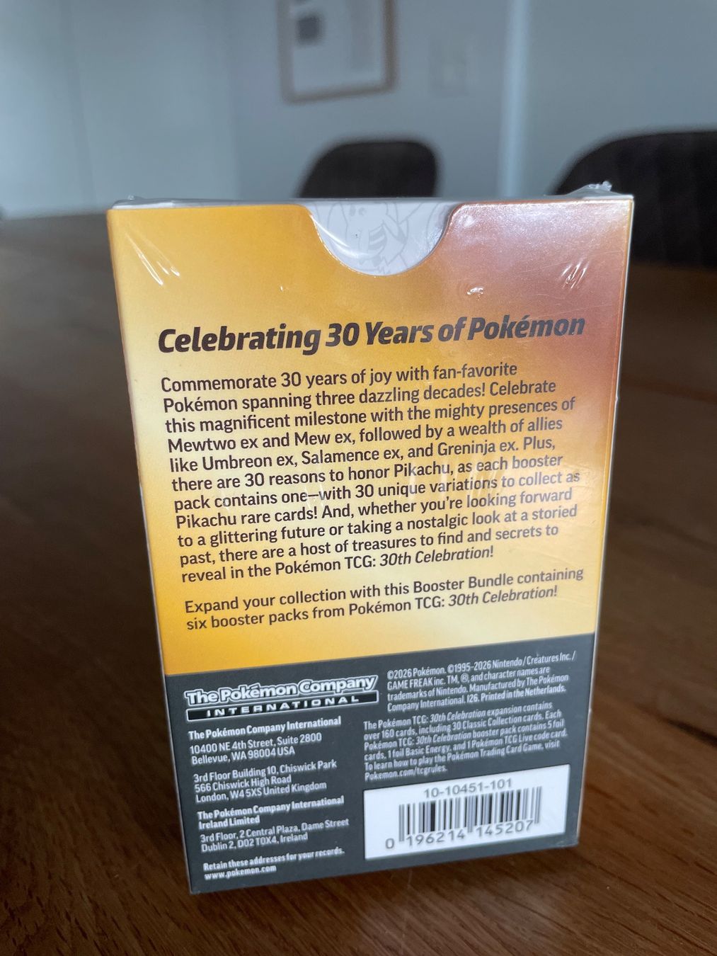 Pokémon Carte collezionabili: 30th Celebration Booster Bundle Englisch – Nuovo e nell'imballaggio originale da Kirchberg BE venduto da Legendary_Zapdos 1